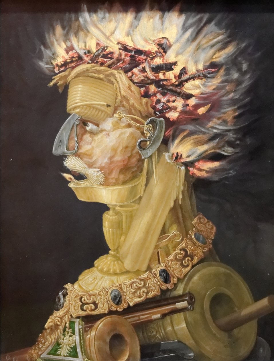 Tyska: Feuer Eld av Giuseppe Arcimboldo