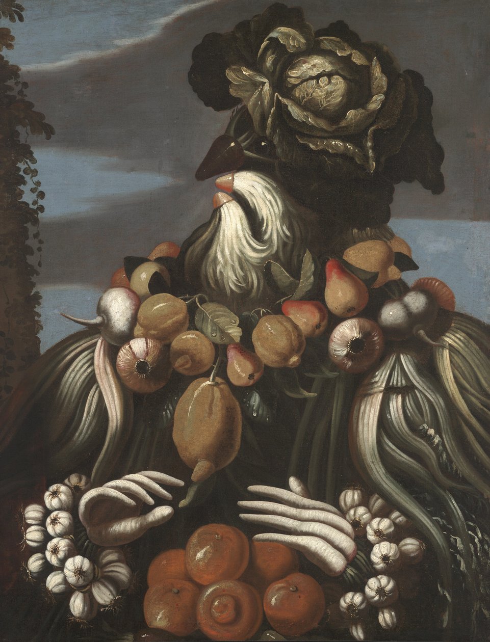 Vinter, ca 1580-1600 av Giuseppe Arcimboldo