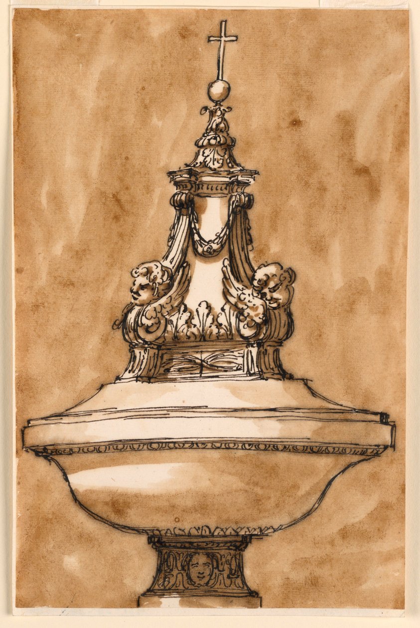 Dopfont av Giuseppe Barberi