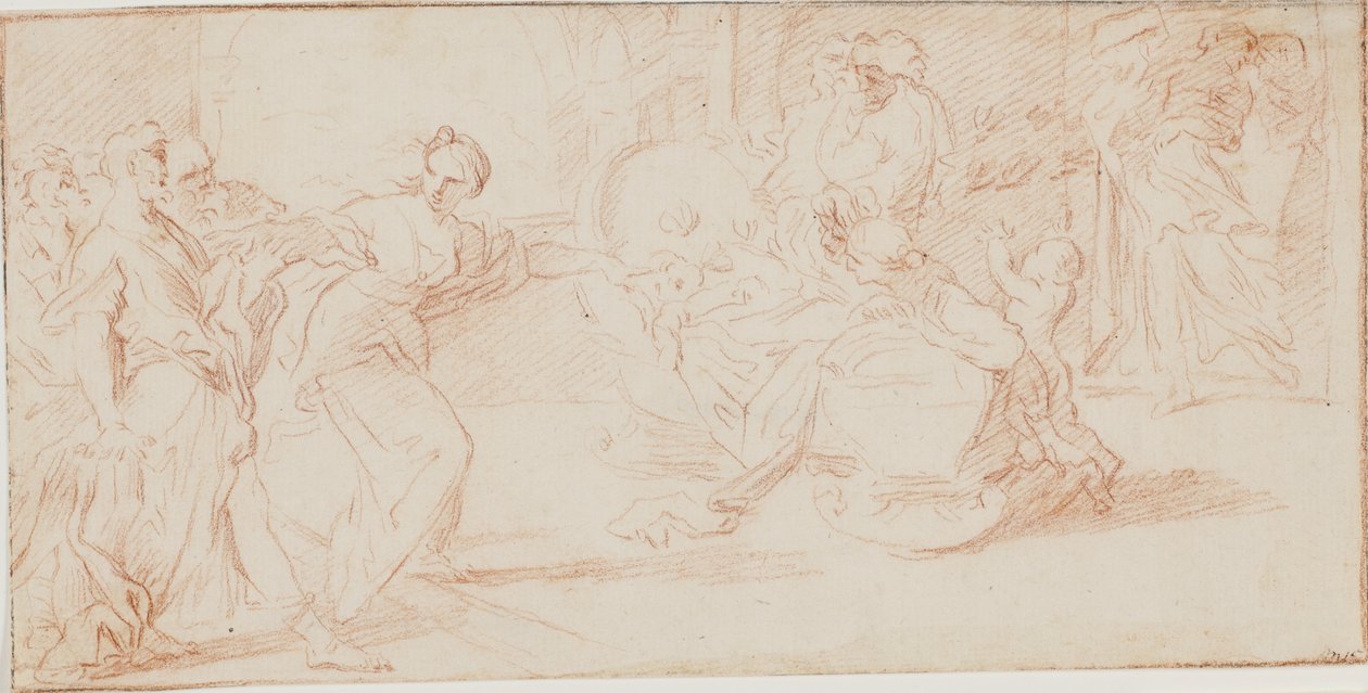 Pindars födelse av Giuseppe Bartolomeo Chiari