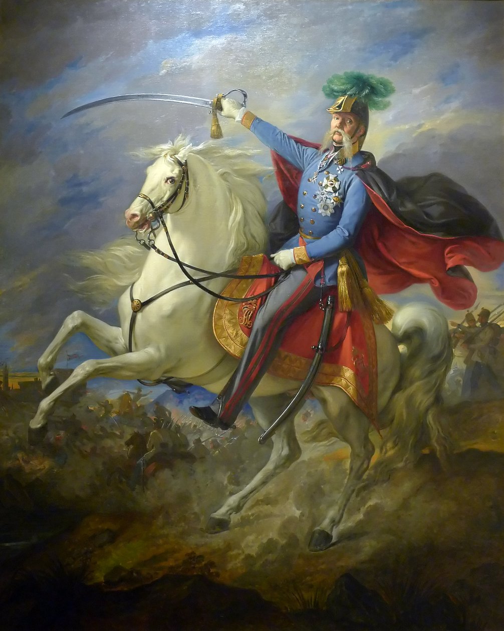 Julius von Haynau (Giuseppe Bezzoli, 1853) av Giuseppe Bezzuoli