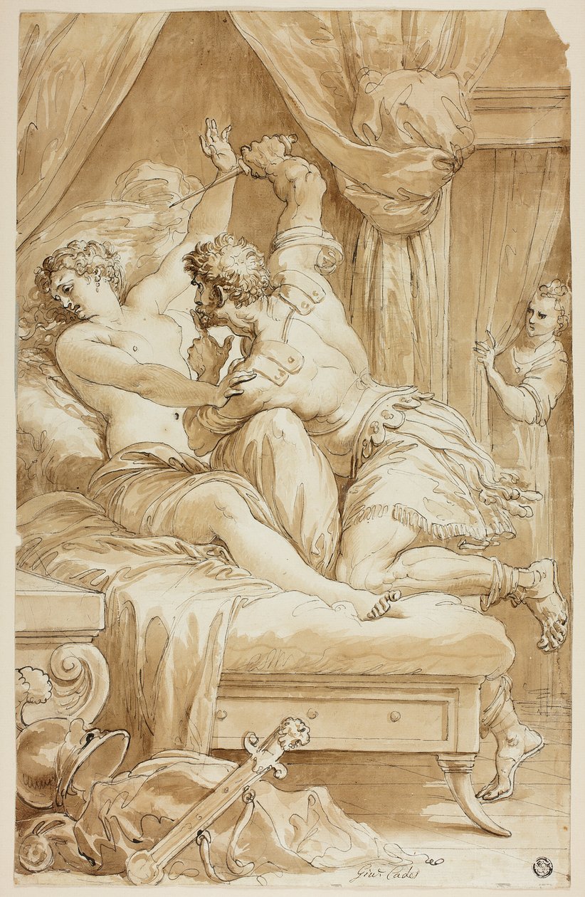 Våldtäkt av Lucretia av Giuseppe Cades