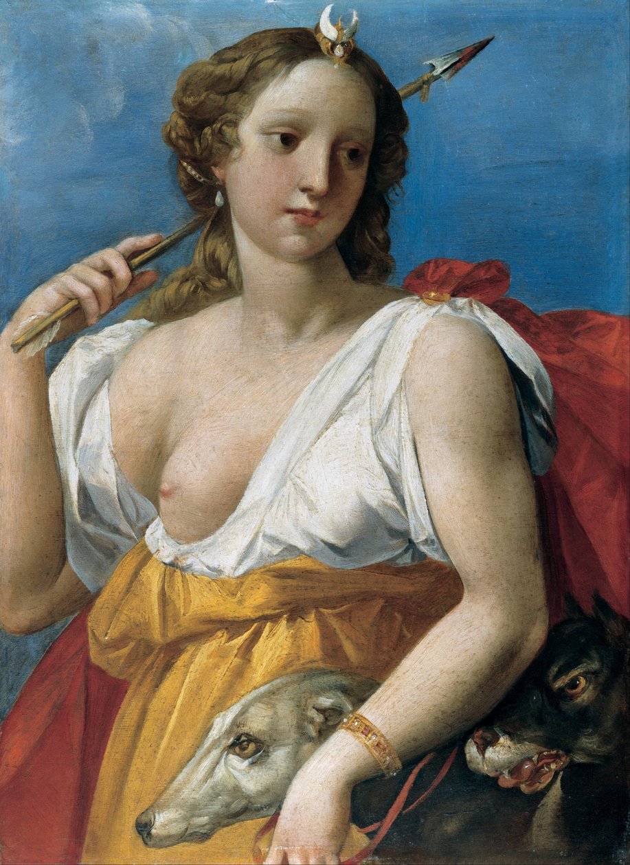 Diane jägaren av Giuseppe Cesari