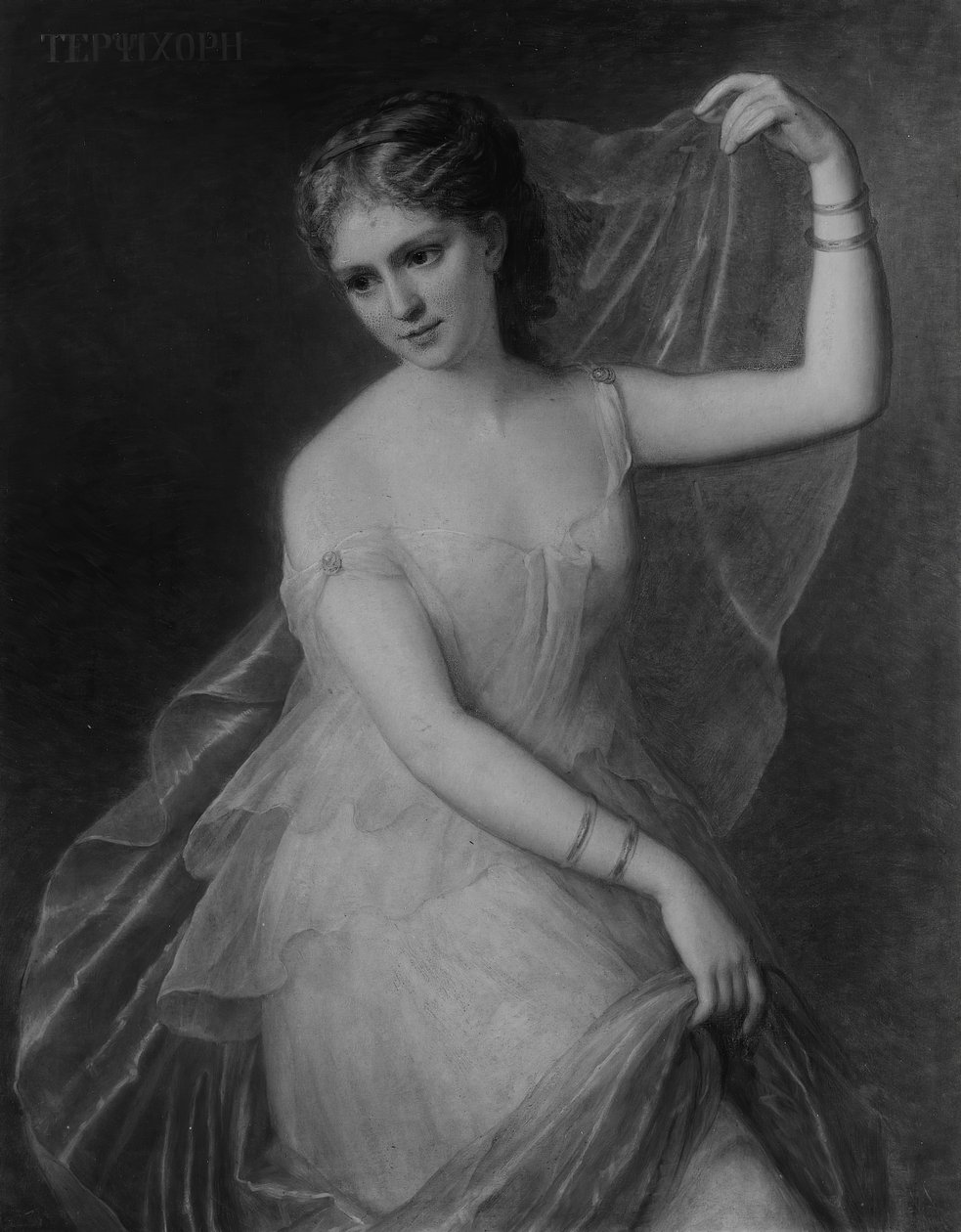 Terpsichore, 1869. av Giuseppe Fagnani