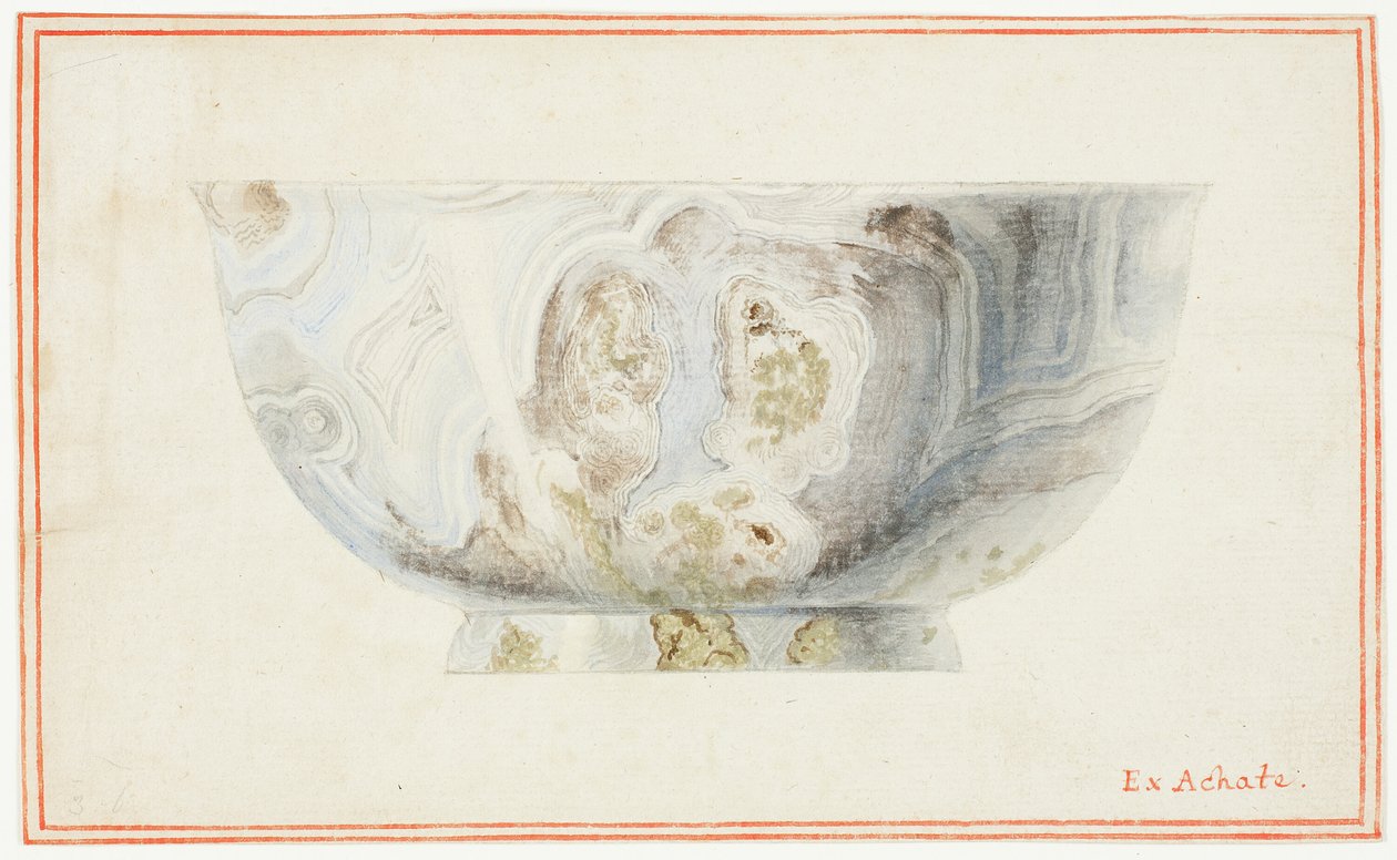 Agatskål av Giuseppe Grisoni