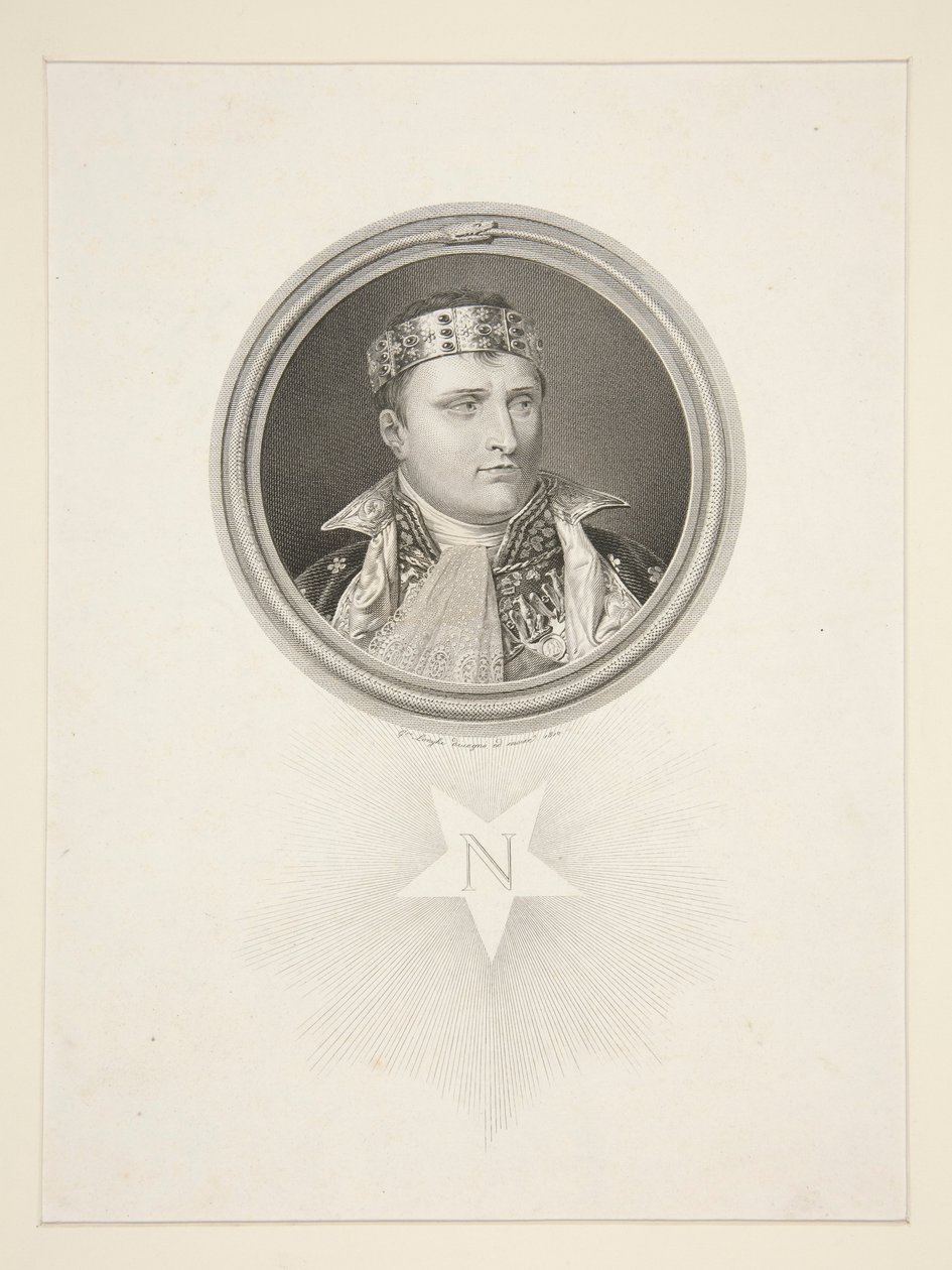 Napoleon som kung av Italien av Giuseppe Longhi