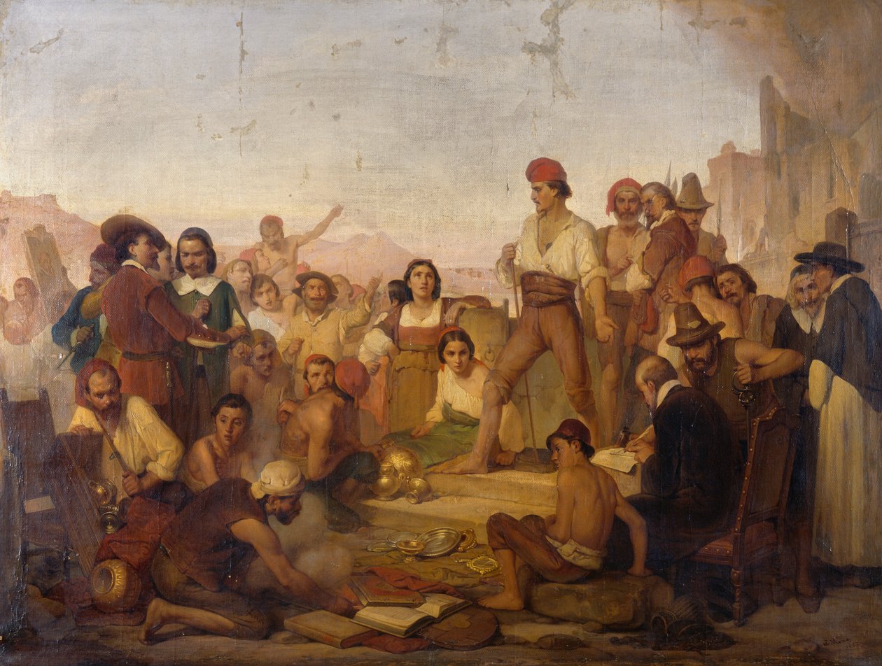 Masaniello (Tommaso Aniello) av Giuseppe Mazza