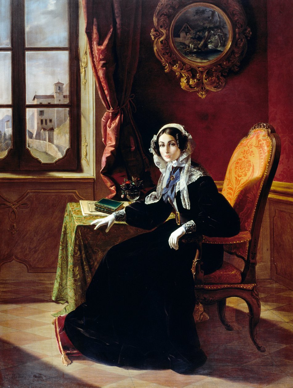 Grevinnan Pallavicini av Giuseppe Molteni