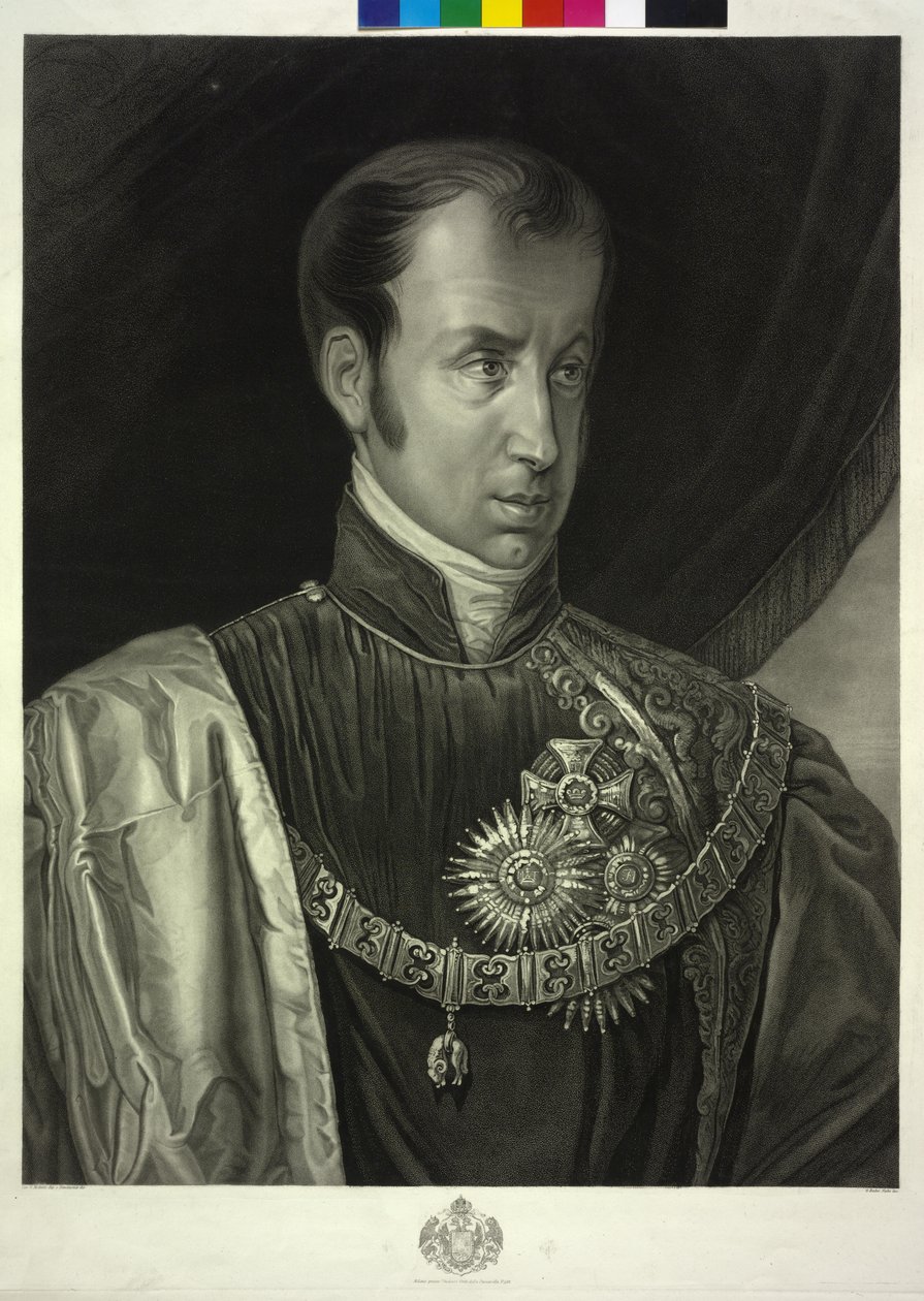 Kejsare av Österrike Ferdinand I av Giuseppe Molteni