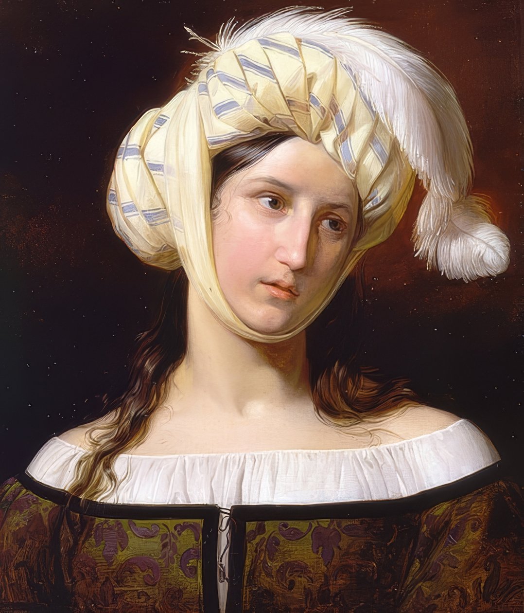 Rebecka. Omkring 1835 av Giuseppe Molteni
