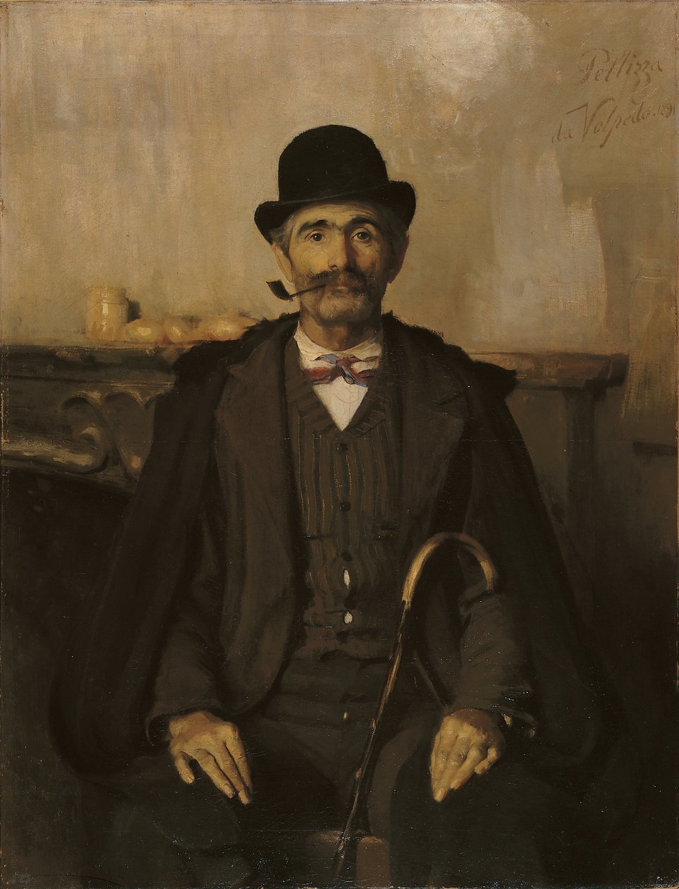 Mäklare Giuseppe Giani av Giuseppe Pellizza da Volpedo