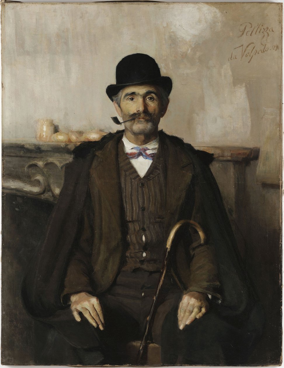 Ombudsmannen, 1891. av Giuseppe Pellizza da Volpedo
