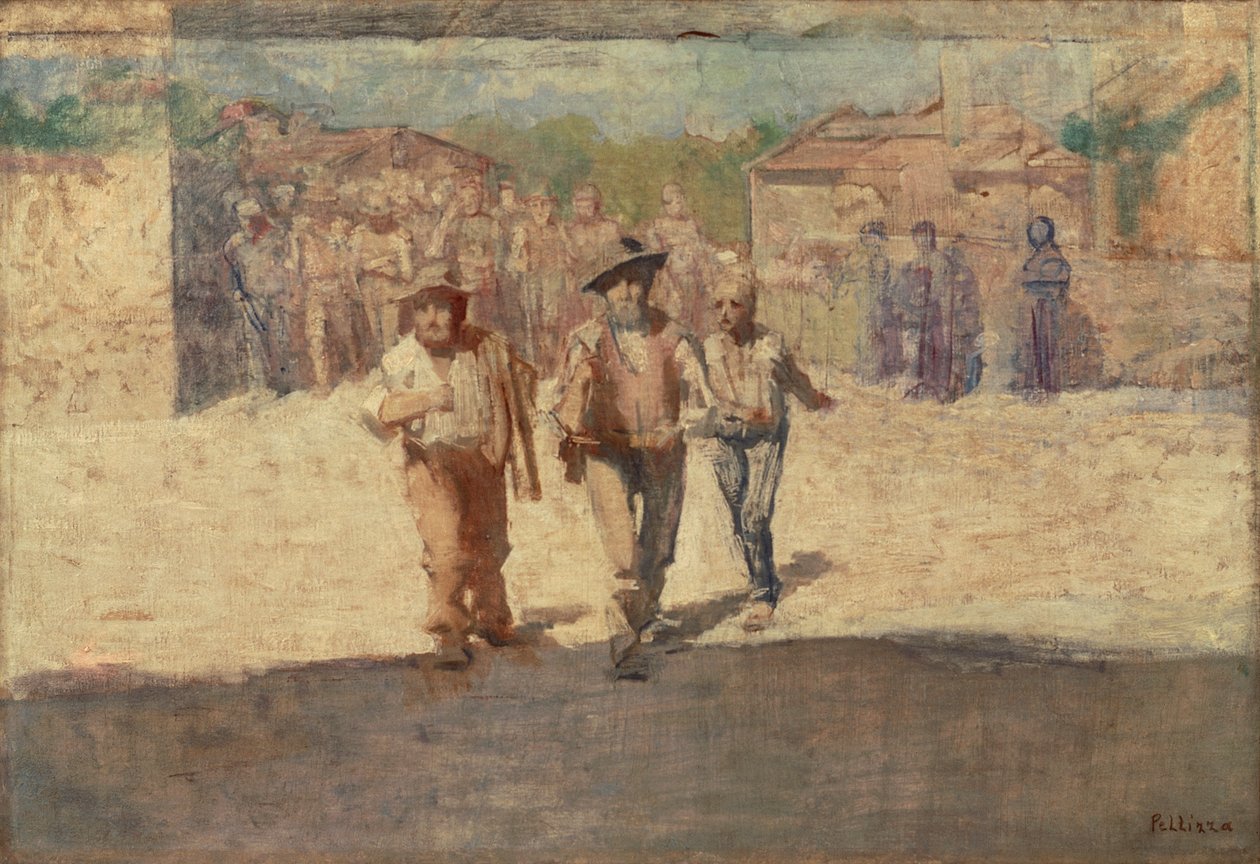 Hungerns ambassadörer av Giuseppe Pellizza da Volpedo