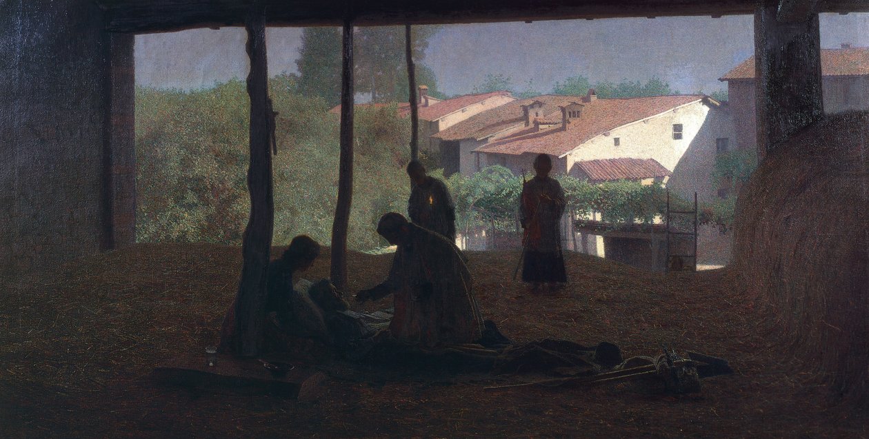 Ladan av Giuseppe Pellizza da Volpedo
