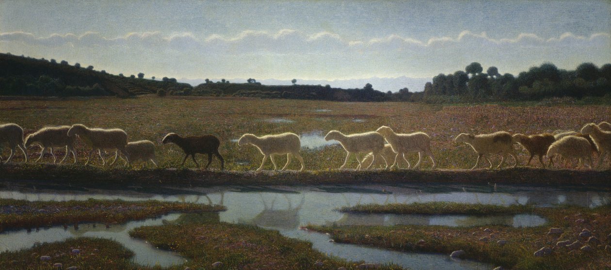 Livets spegel av Giuseppe Pellizza da Volpedo