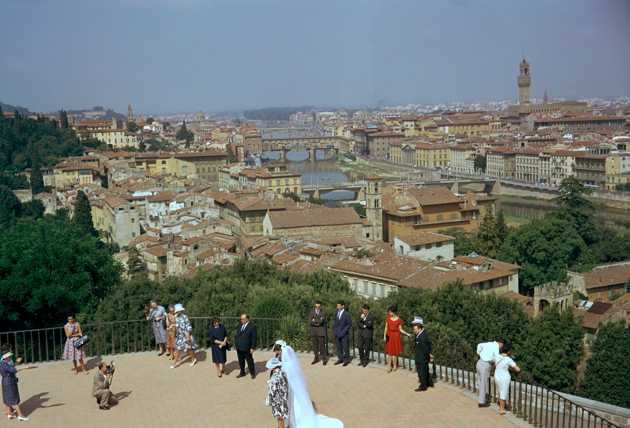 Florens från Piazza Michelangelo av Giuseppe Poggi