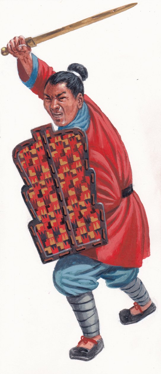 Svärdsman i Zhao-armén av Giuseppe Rava