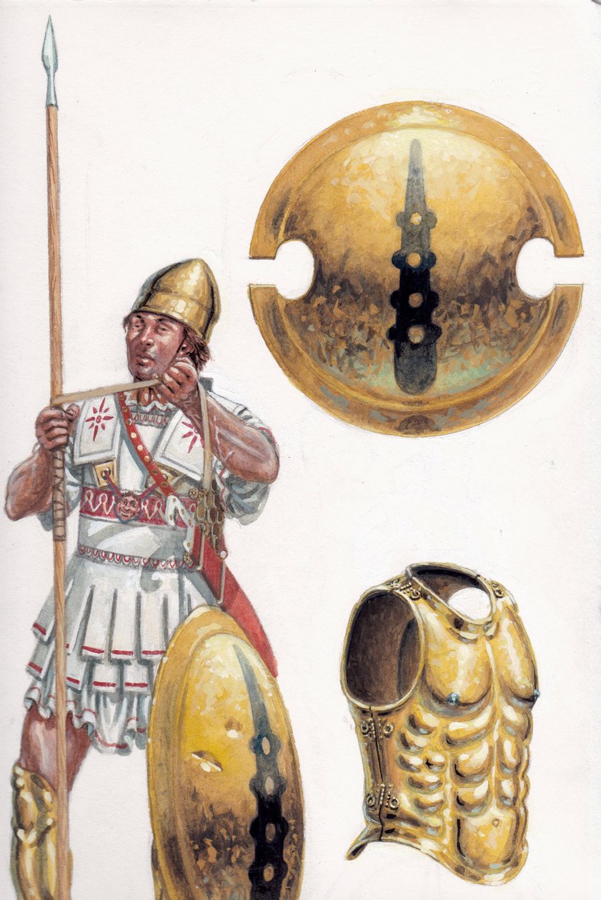 Thebanska armén av Giuseppe Rava