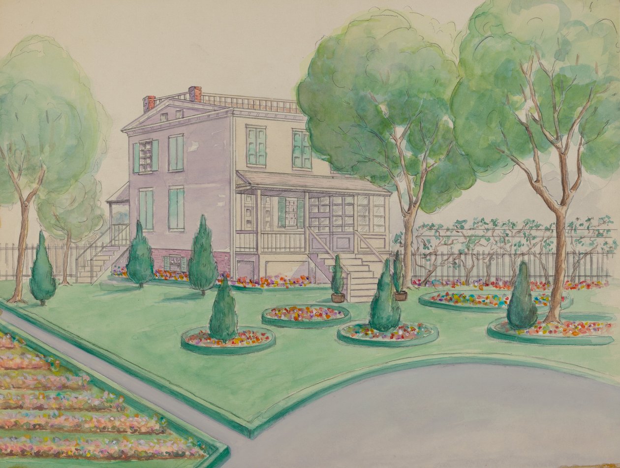 Caster Estate, c. 1936. av Gladys Cook