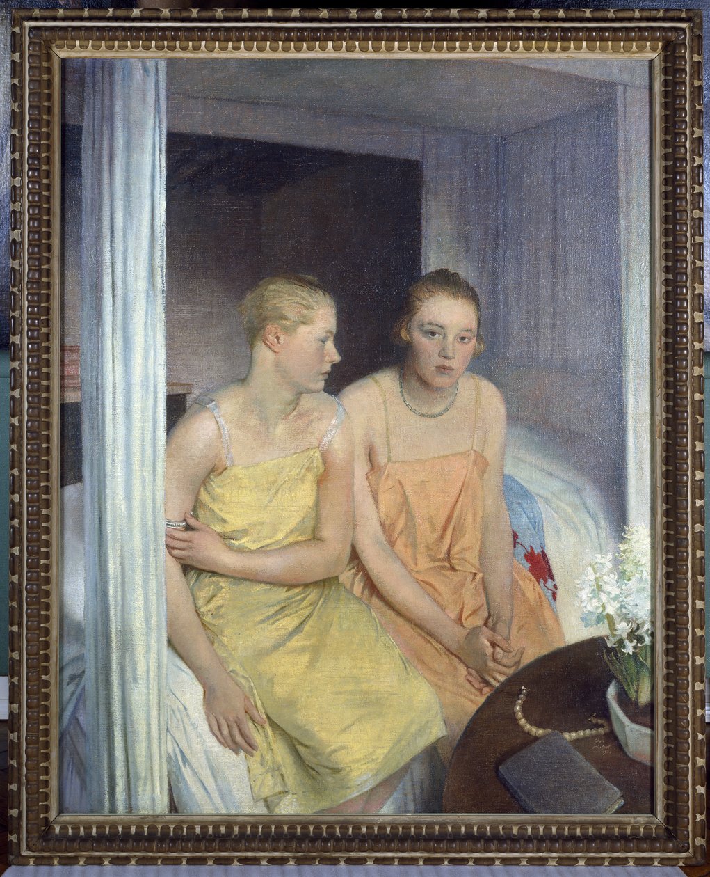 Gabrielle och Rosemary, 1928 av Glyn Warren Philpot