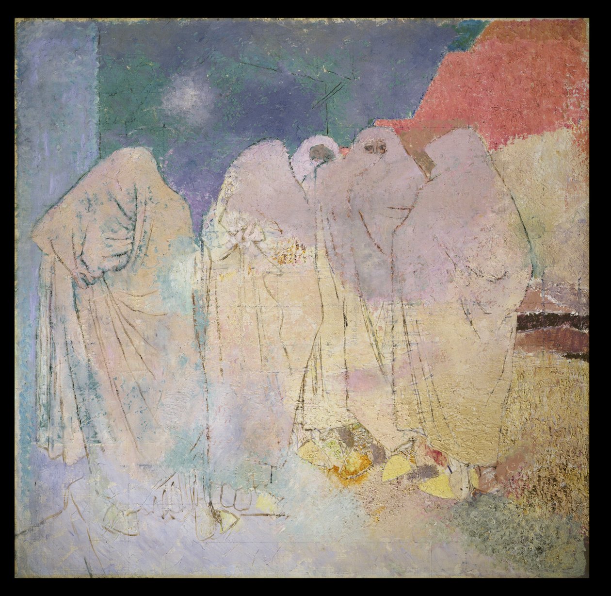 Grupp av kvinnor, Marrakech av Glyn Warren Philpot