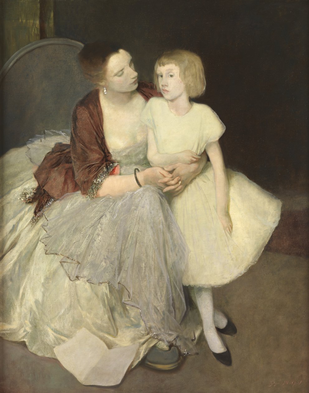 The Little Dancer (olja på duk) av Glyn Warren Philpot