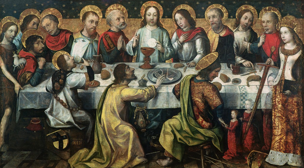 Den sista måltiden, 1482 av Godefroy