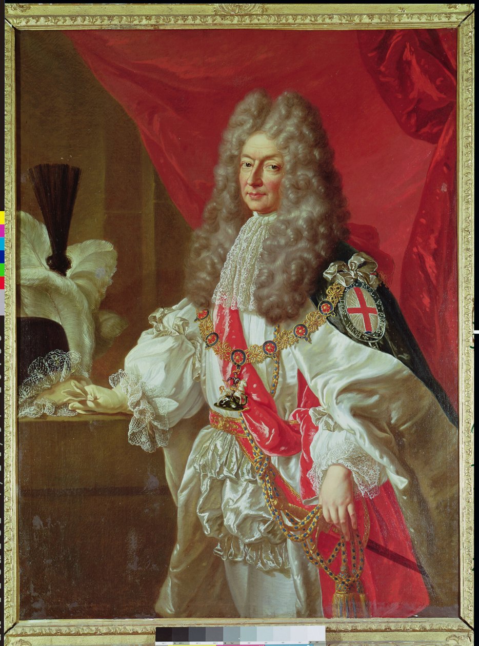 Antoine-Nomper de Caumont (1633-1723) hertig av Lauzun, efter en målning av Peter Lely (1618-80) av Godfrey Kneller