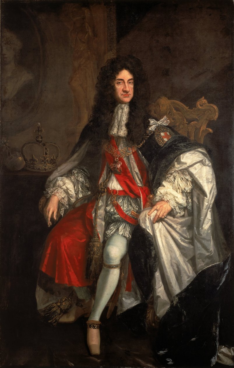 King Charles II av Godfrey Kneller