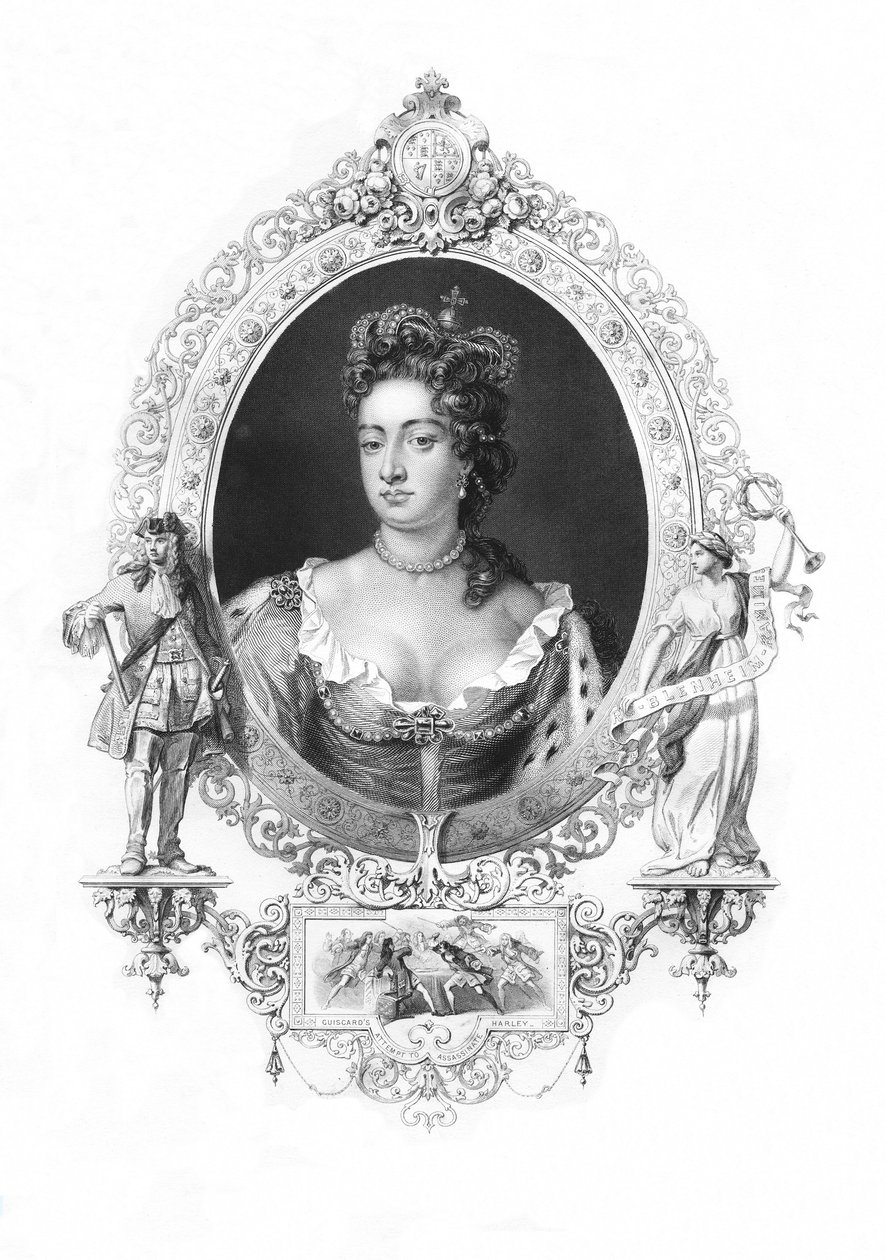 Anne drottning av Storbritannien av Godfrey Kneller