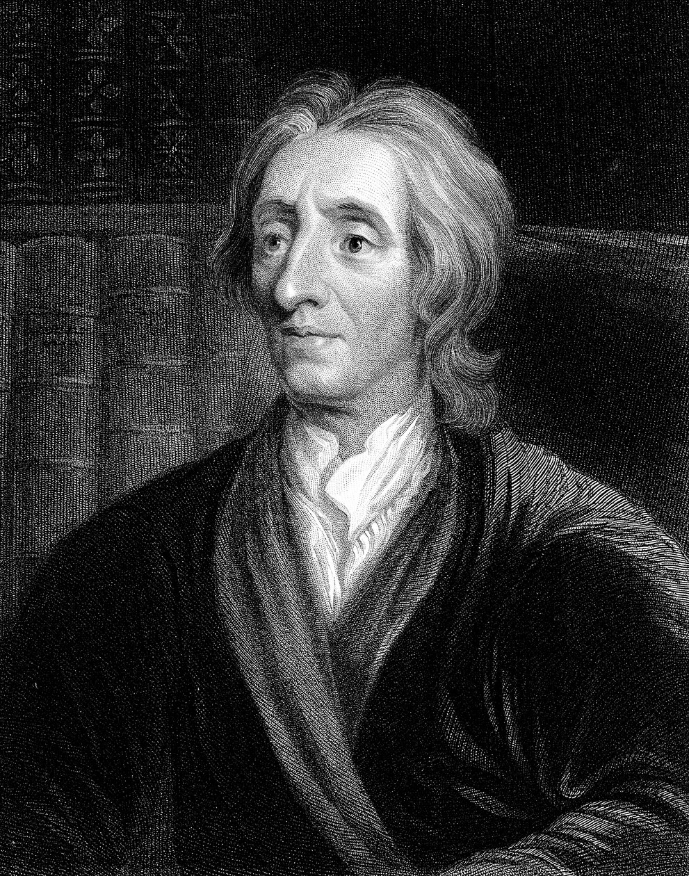 John Locke, engelsk filosof, c1680-1704 av Godfrey Kneller