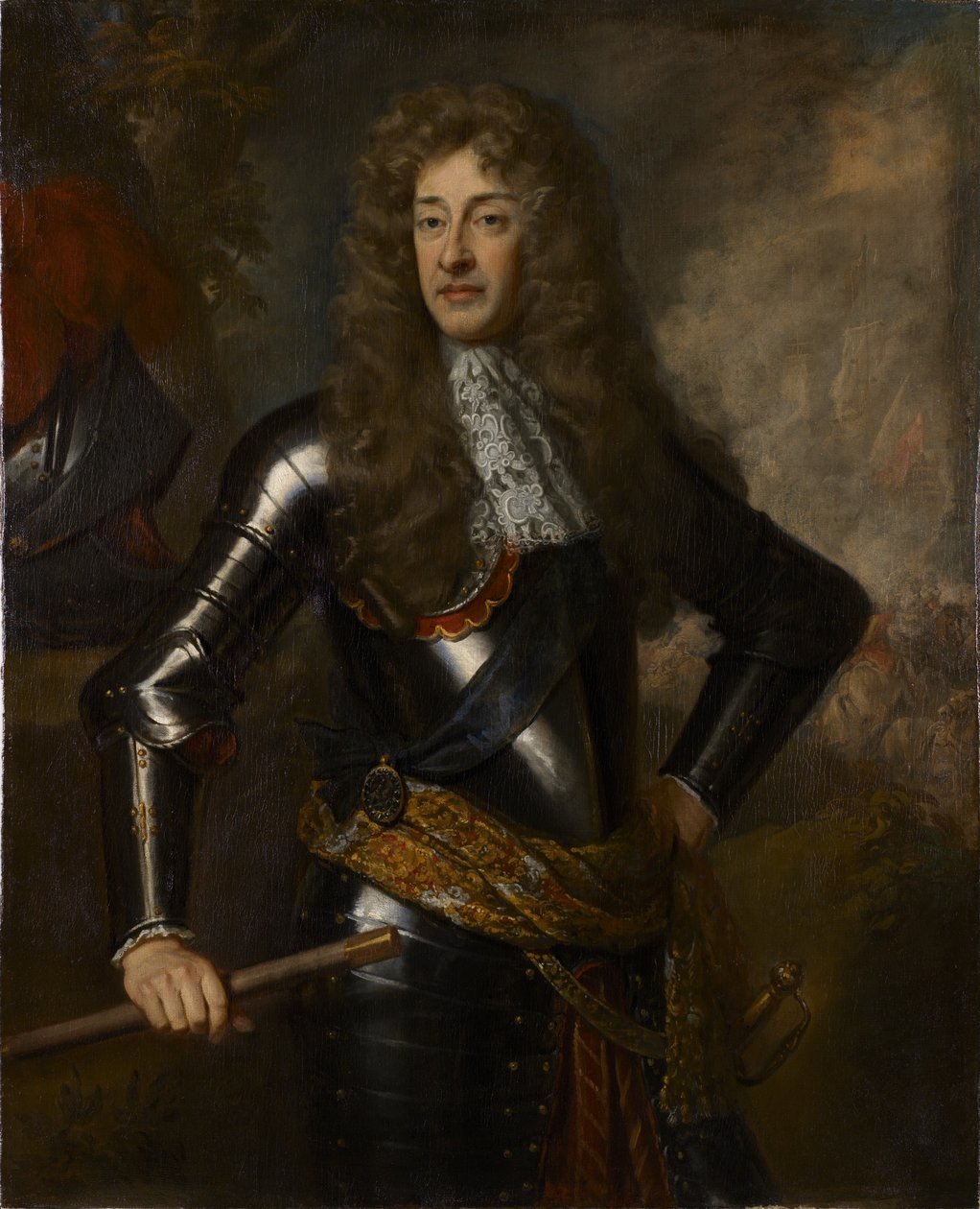 Kung Jakob II (1633-1701) av Godfrey Kneller