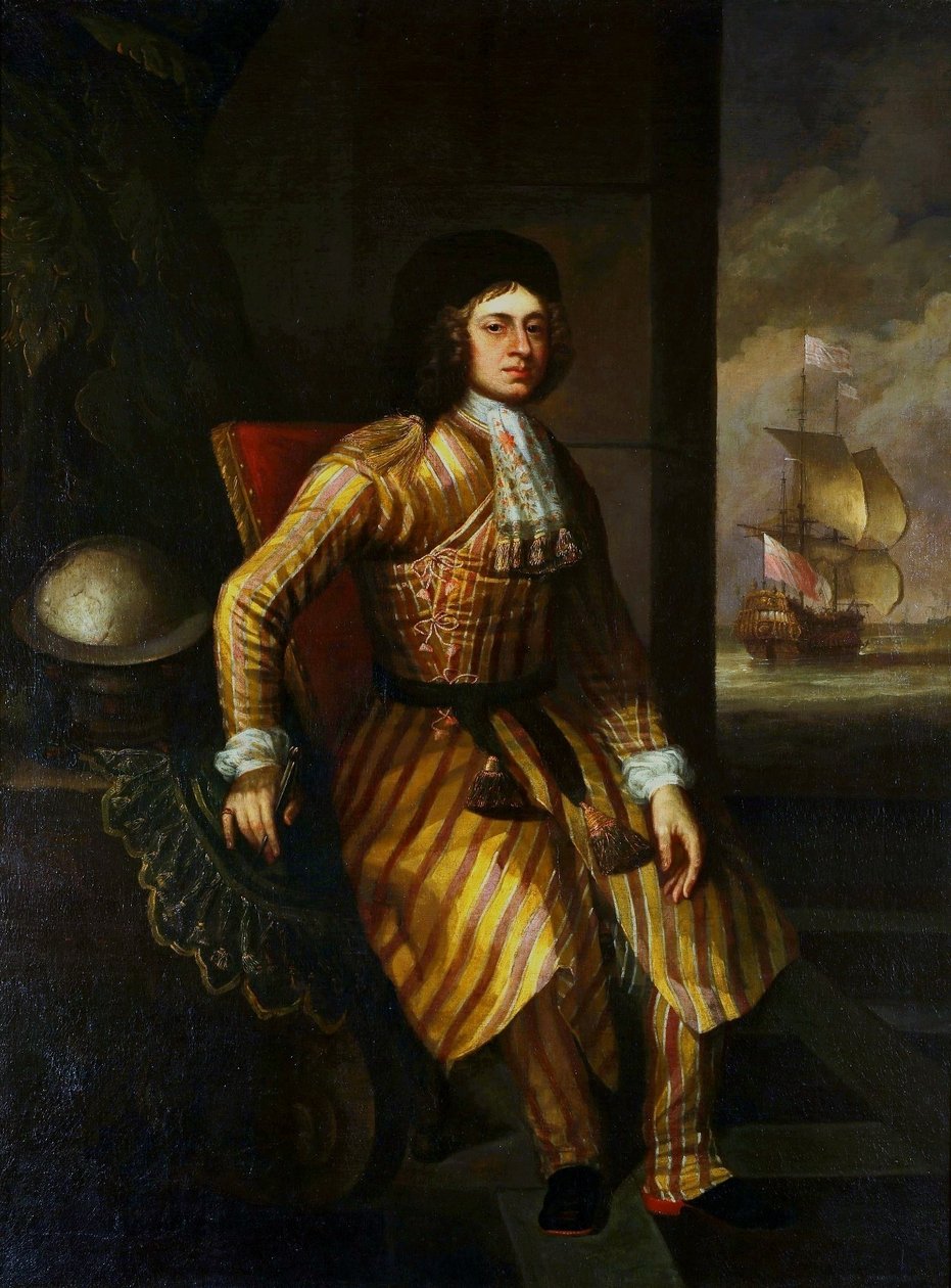 Porträtt av en resenär. av Godfrey Kneller