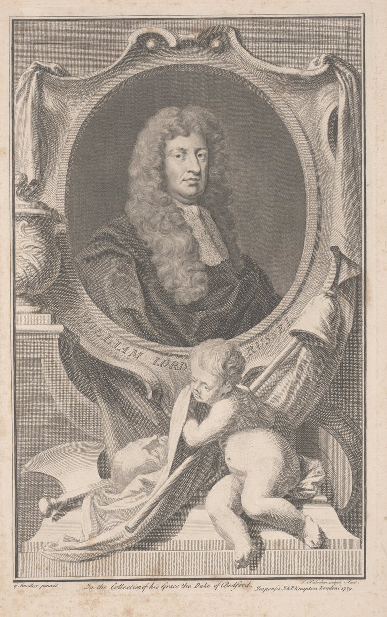 William Lord Russel av Godfrey Kneller