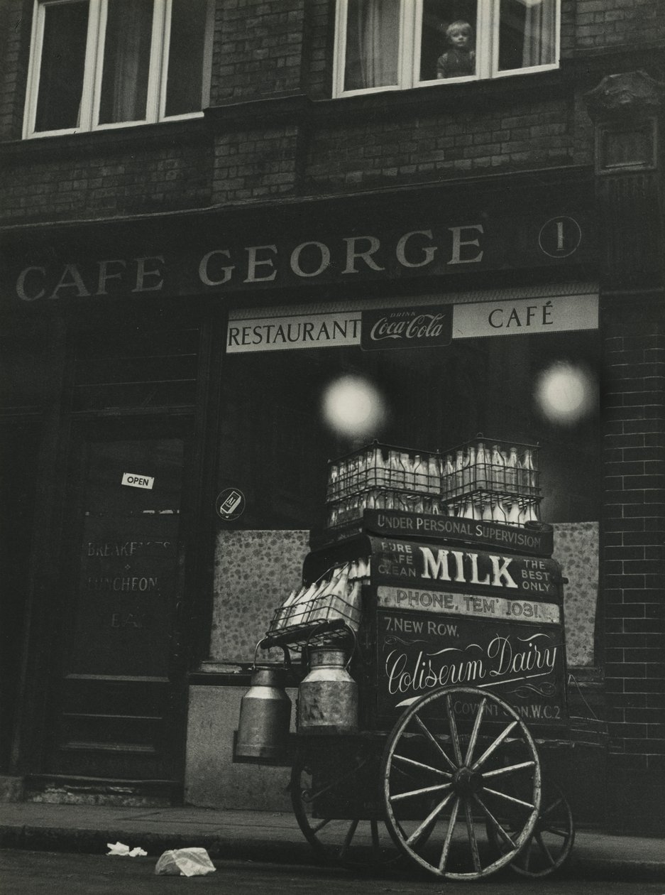 London gatuscen 1950-tal av Godfrey Macdominic