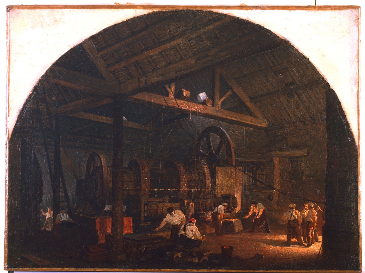 Tilt Forge, c1845-1866 av Godfrey Sykes