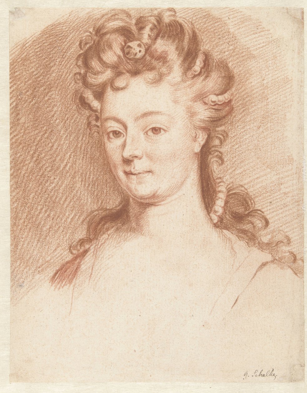 Byst av en kvinna av Godfried Schalcken