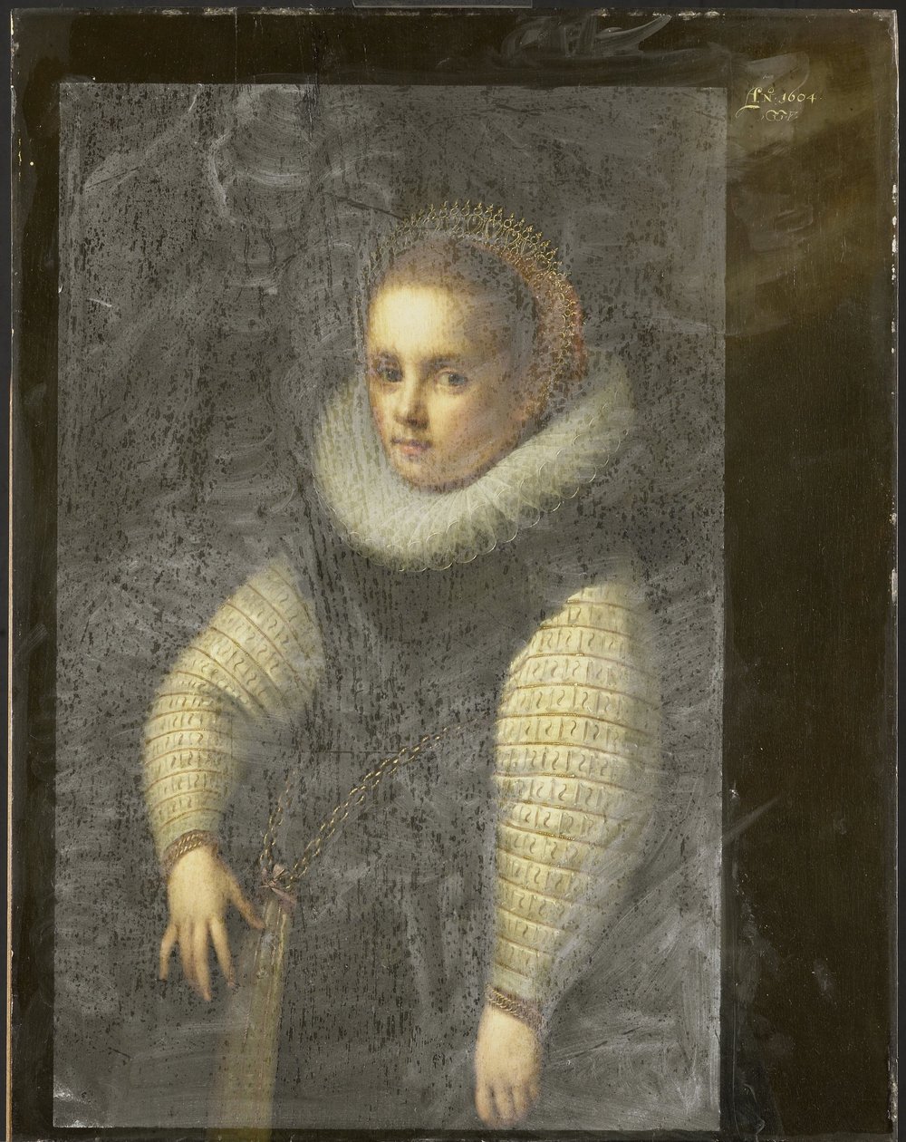 Katharina Fourmenouis (1598-1665) av Gortzius Geldorp