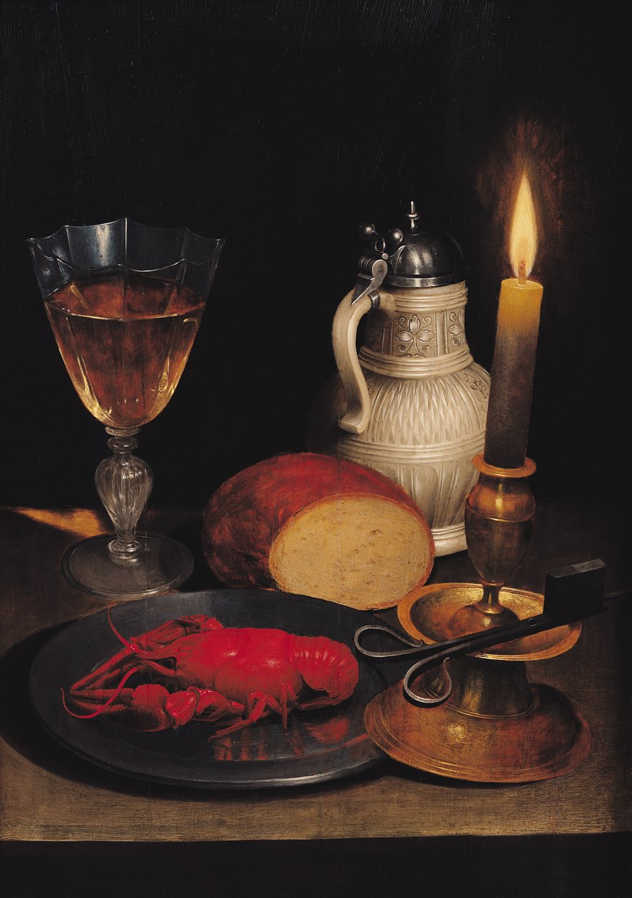 Stilleben, c.1630-35 av Gotthardt von Wedig
