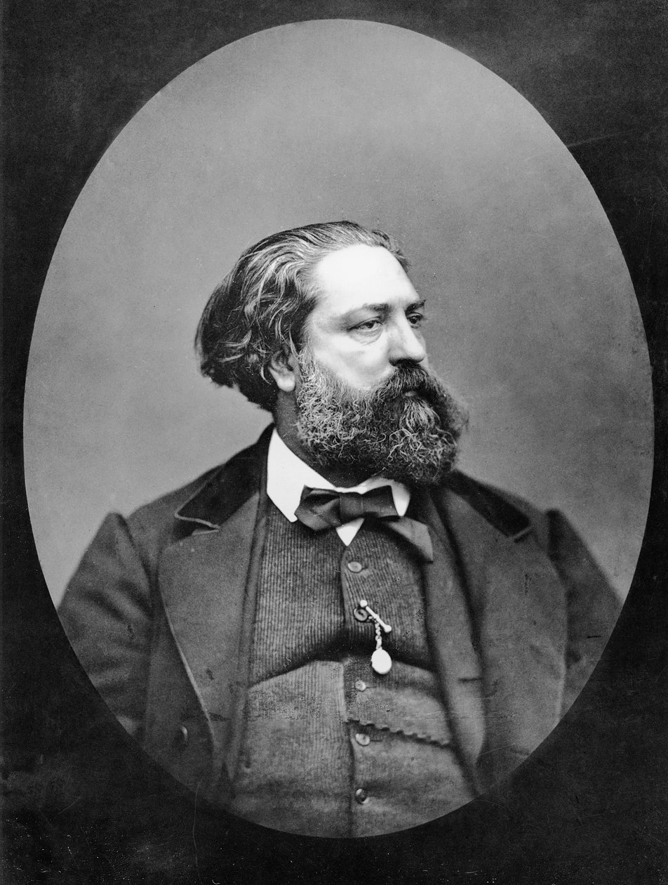 Porträtt av Gustave Aimard av Goupil and Cie