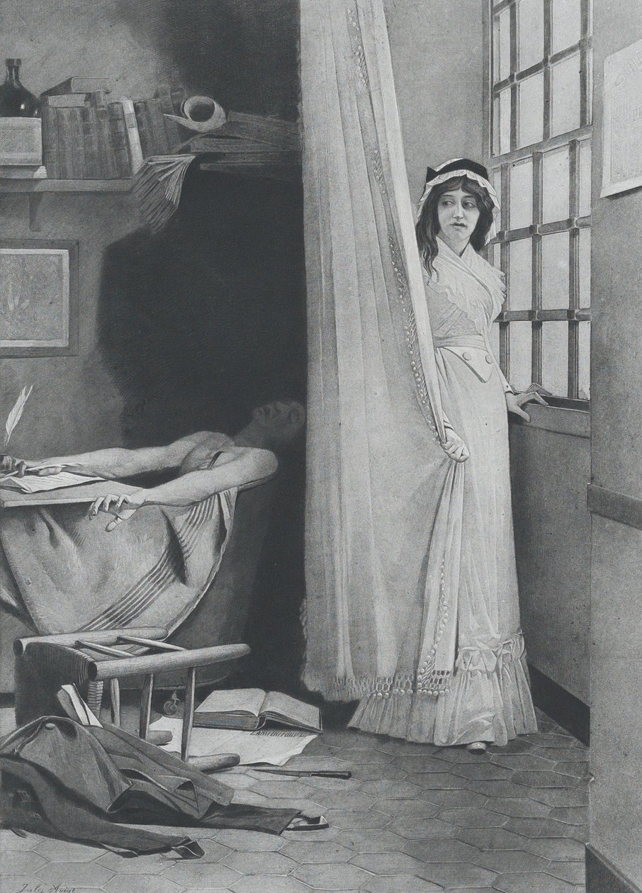 Charlotte Corday, 1890. av Goupil and Co