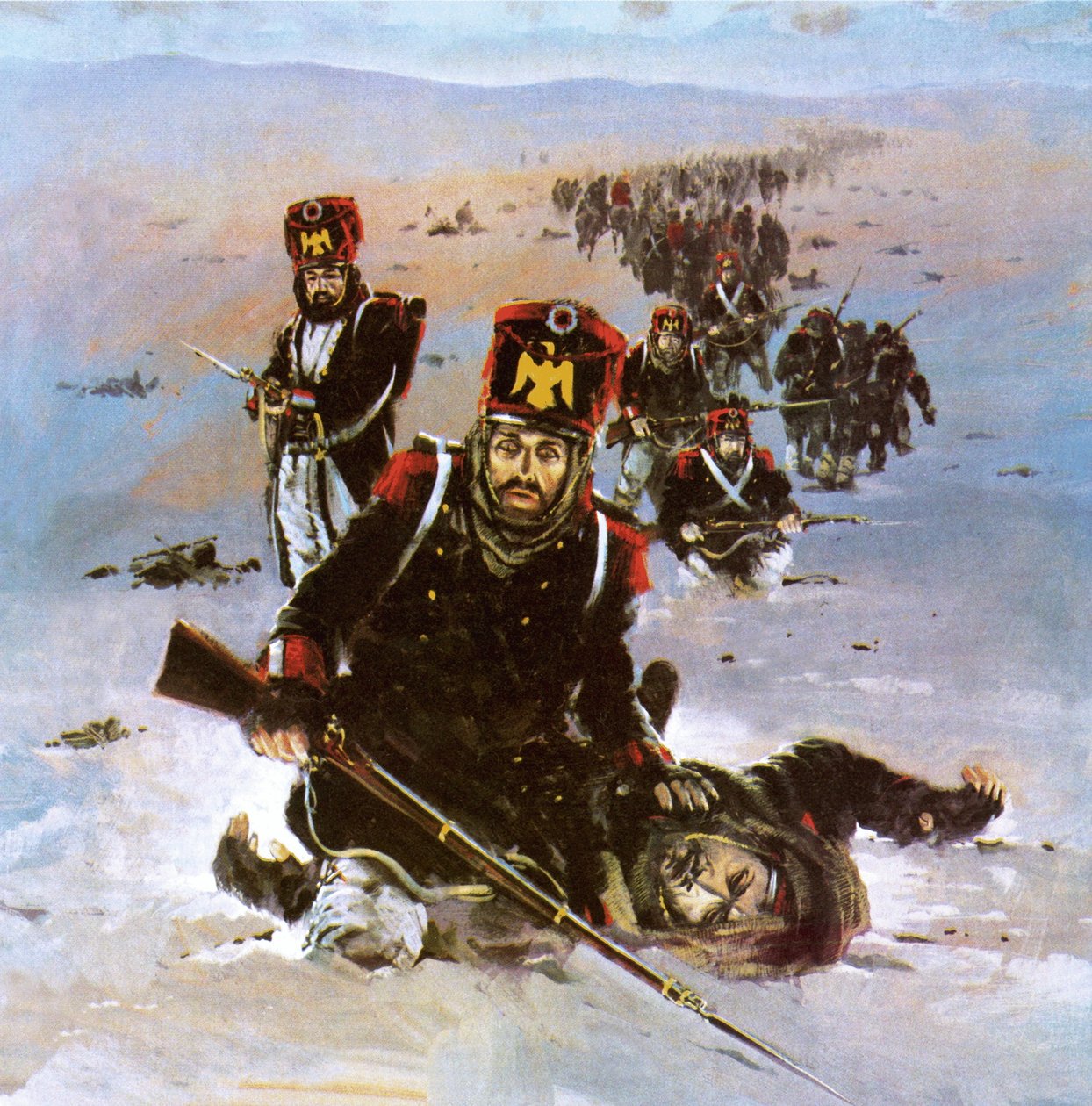 Den franska reträtten från Moskva 1812 av Graham Coton