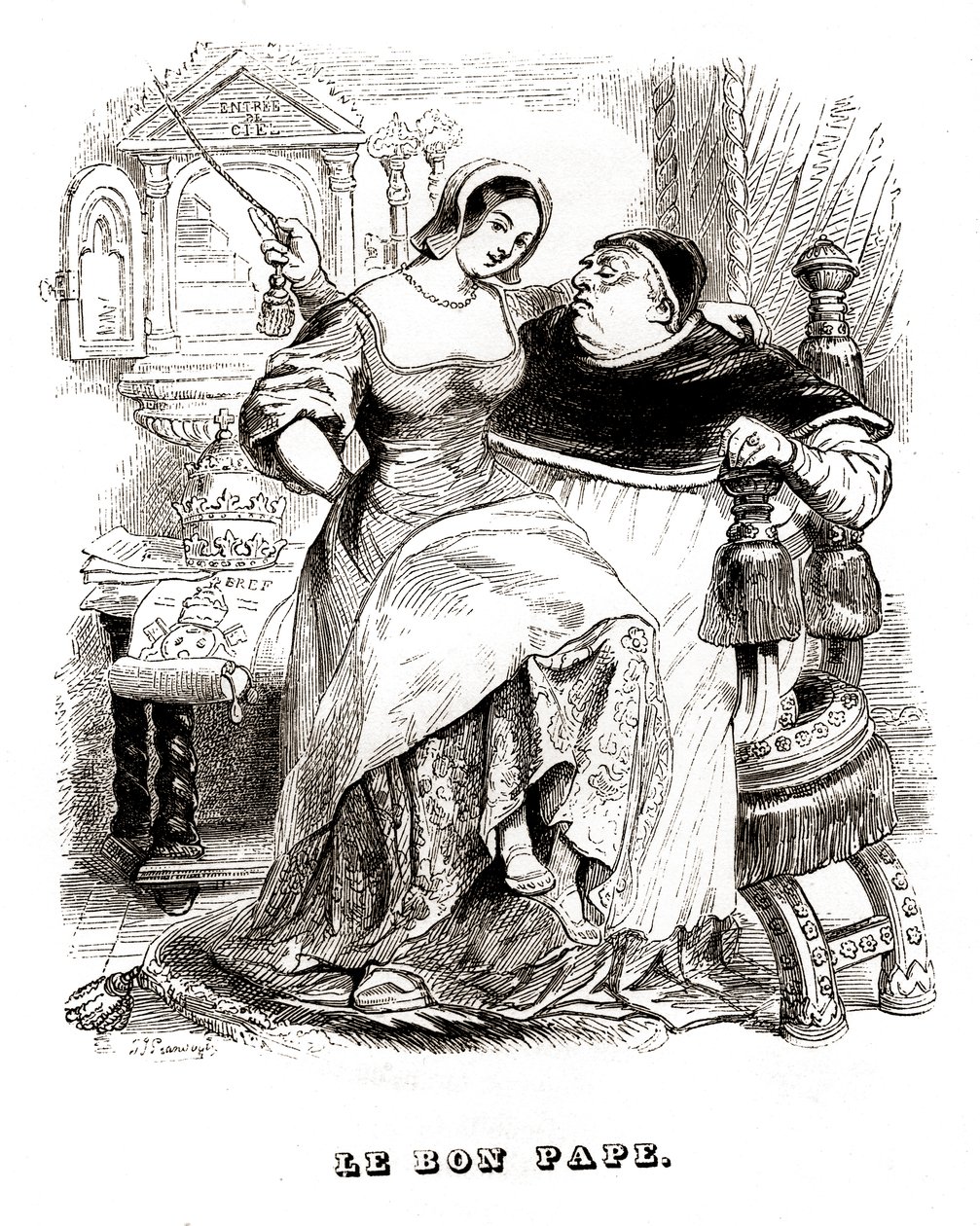 Den gode påven: Tid av Grandville (1803 47)