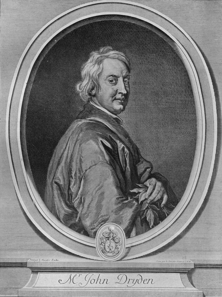 John Dryden, c1700 av Gérard Edelinck