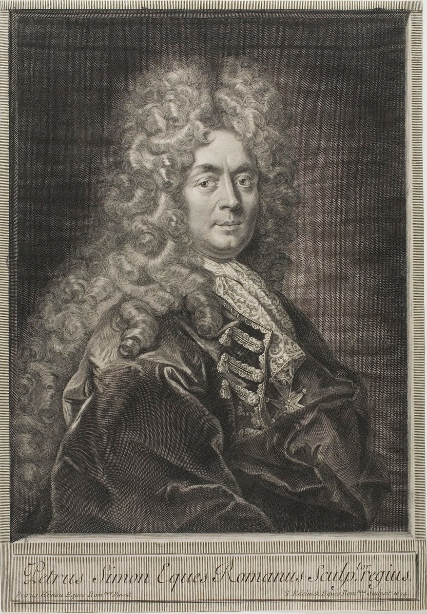 Pierre Simon, gravör av Gérard Edelinck
