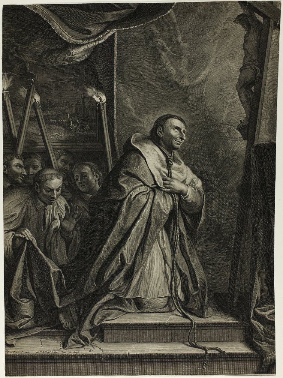 S:t Karl Borromeo av Gérard Edelinck