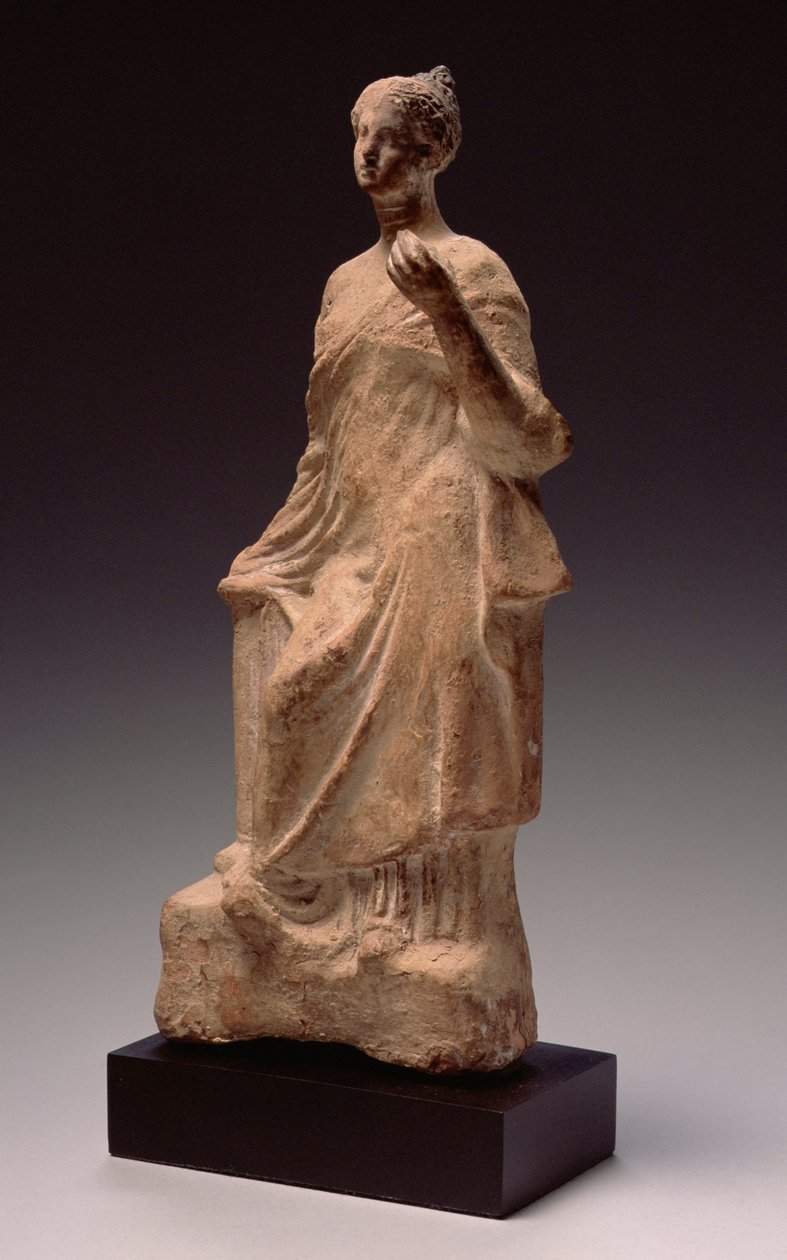 Hellenistisk staty (terrakotta) (se även 257658) av Greek