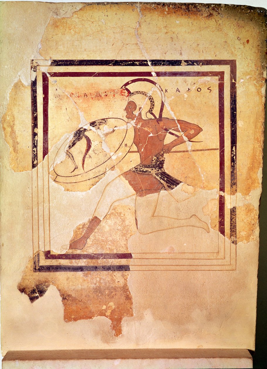 Megakles mässan, 500 f.Kr av Greek