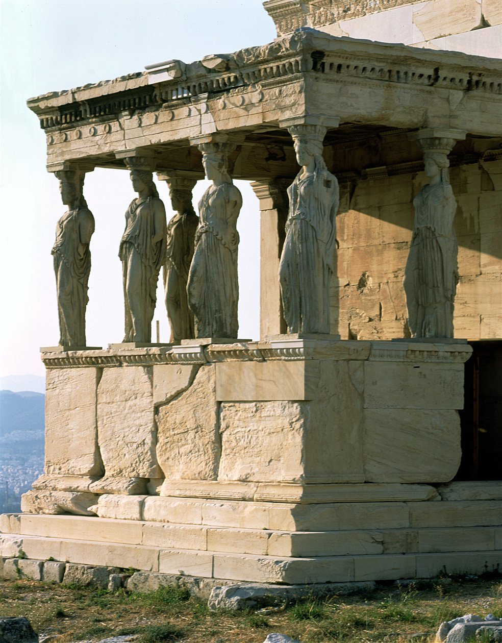 Maidens veranda, c.421-405 f.Kr av Greek
