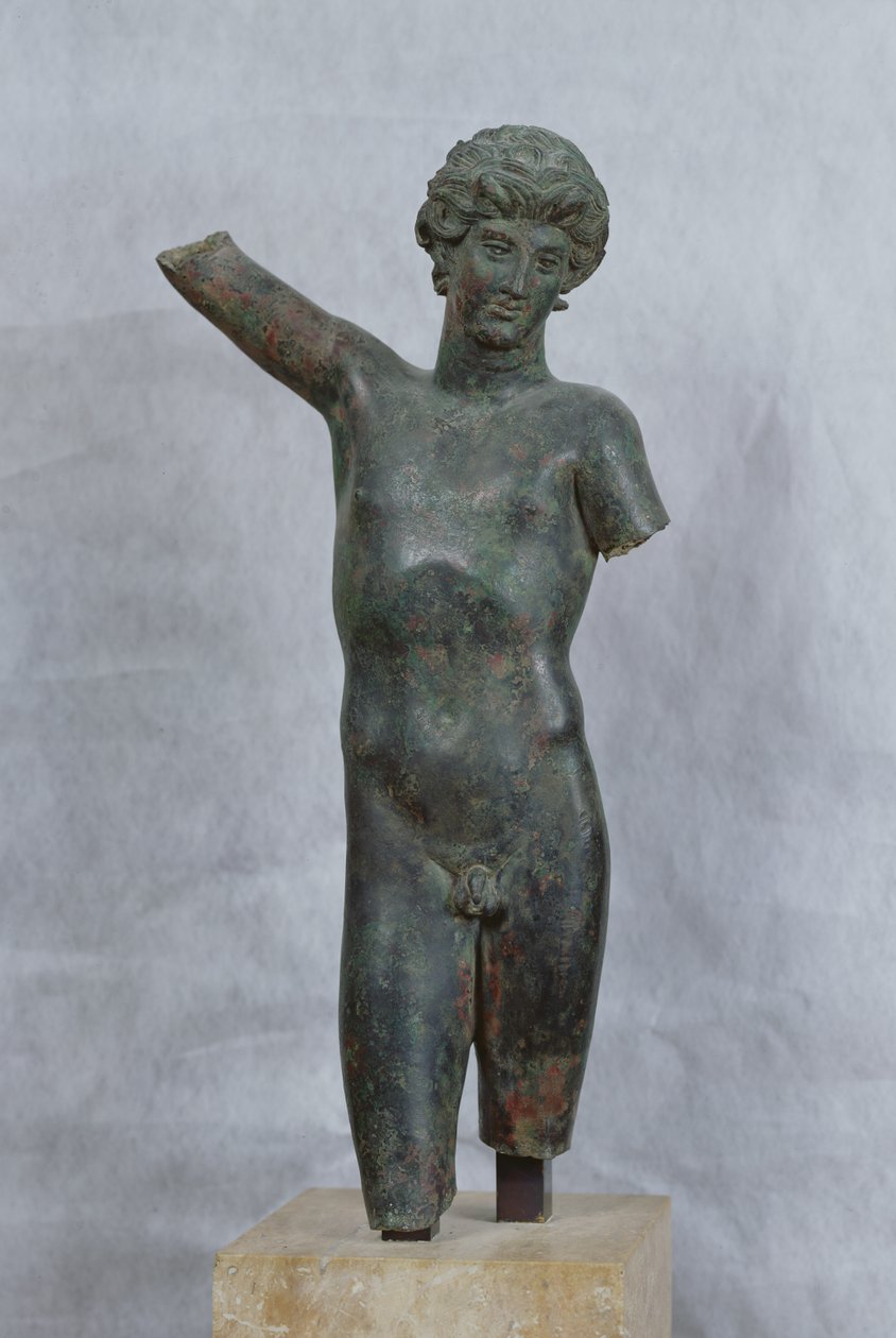 Young Pan, 300-talet f.Kr. (brons) av Greek